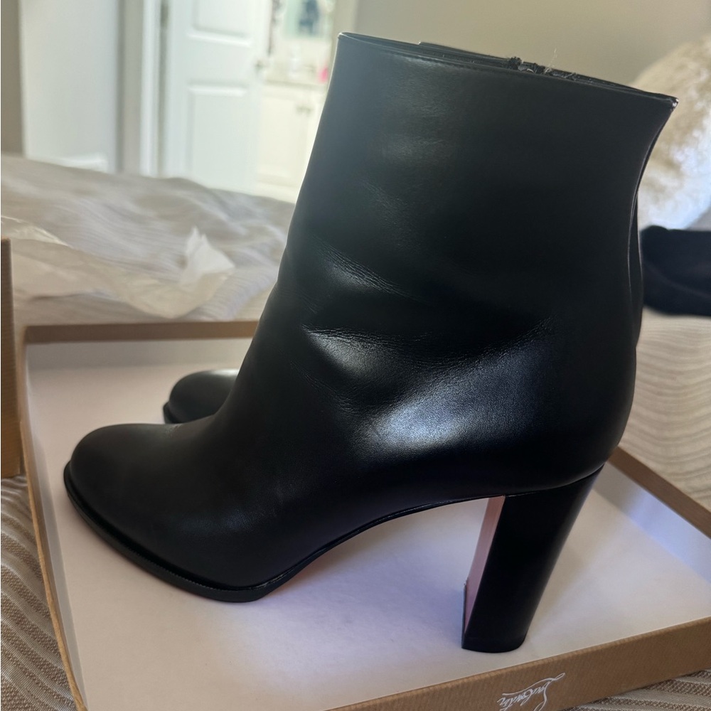 Christian Louboutin booties Gently Used 38